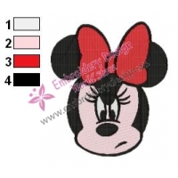 Minnie Mouse Cartoon Embroidery 25